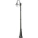 Orion 1 Light 94.63 inch Black Post Light, Solar